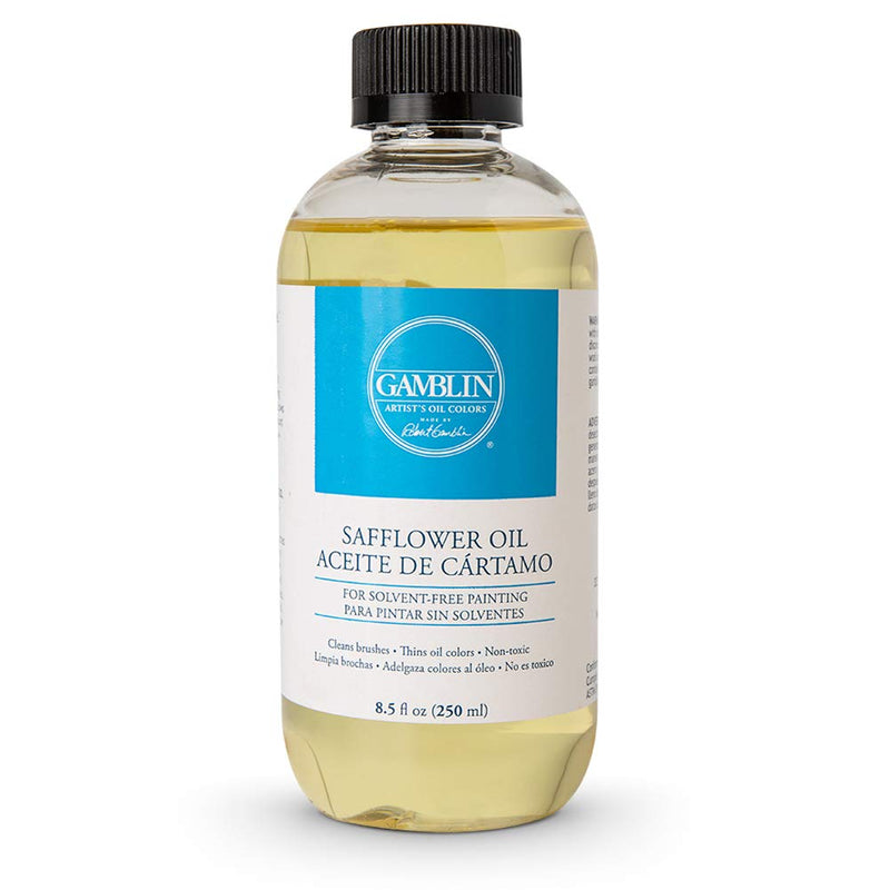 Gamblin Safflower Oil 8.5 oz Bottle - NewNest Australia