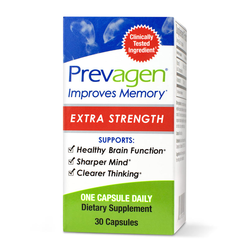 Prevagen Improves Memory - Extra Strength 20mg, 30 Capsules with Apoaequorin & Vitamin D | Brain Supplement for Better Brain Health, Supports Healthy Brain Function and Clarity | Memory Supplement - NewNest Australia