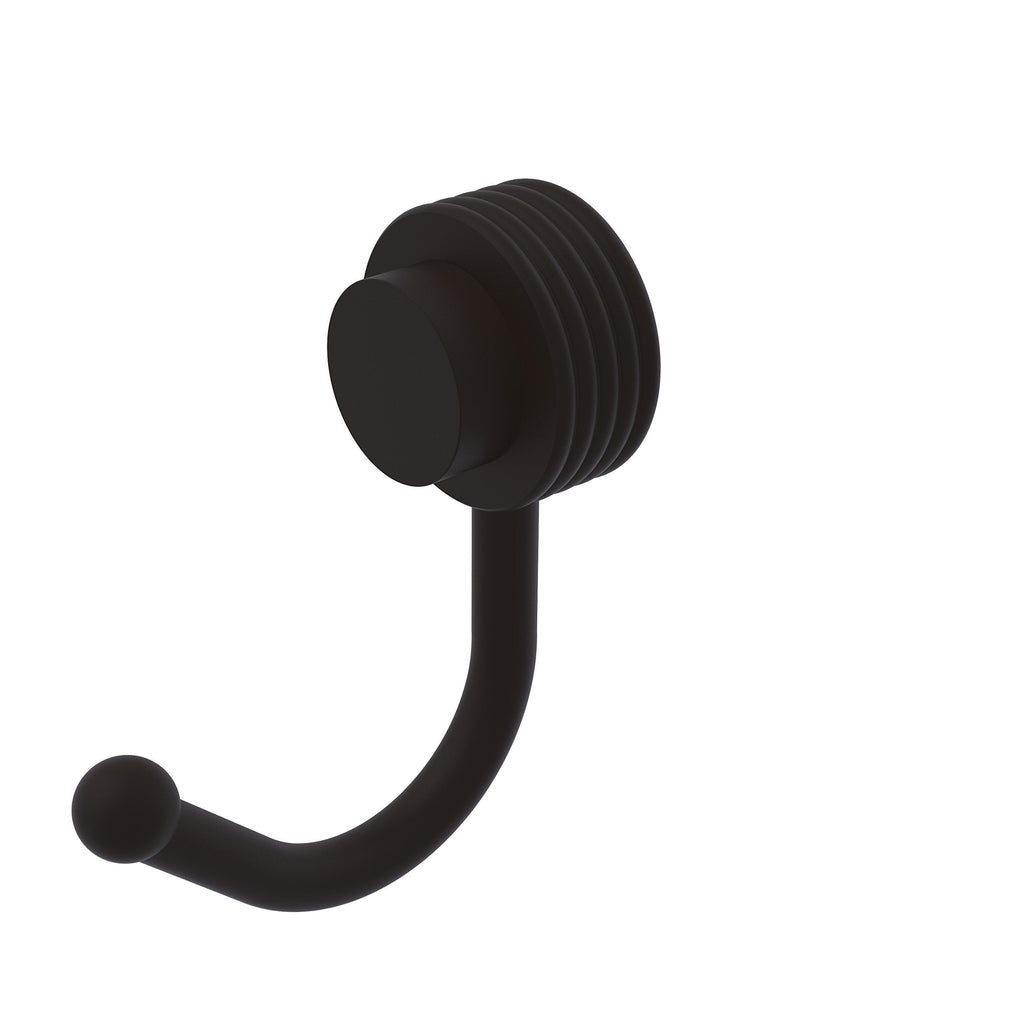 NewNest Australia - Allied Brass 420G-ORB Venus Collection Groovy Accents Robe Hook, Oil Rubbed Bronze 