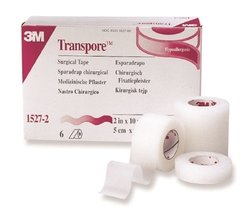 3M-1527-3 Transpore Surgical Tape 3" x 10 yards - Box of 4 Rolls - NewNest Australia