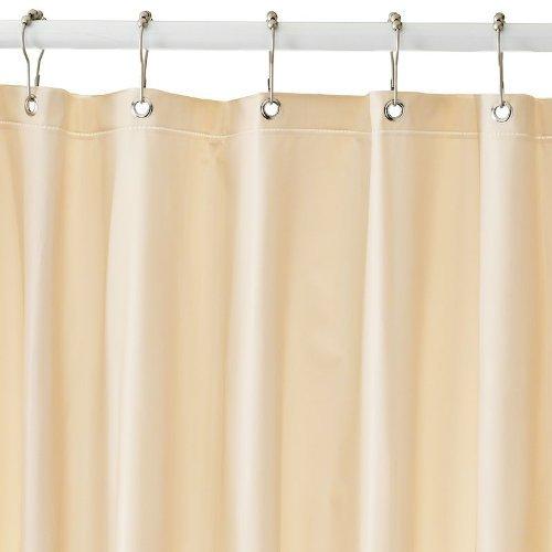 Magnetized Shower Curtain Liner (Beige) Beige - NewNest Australia