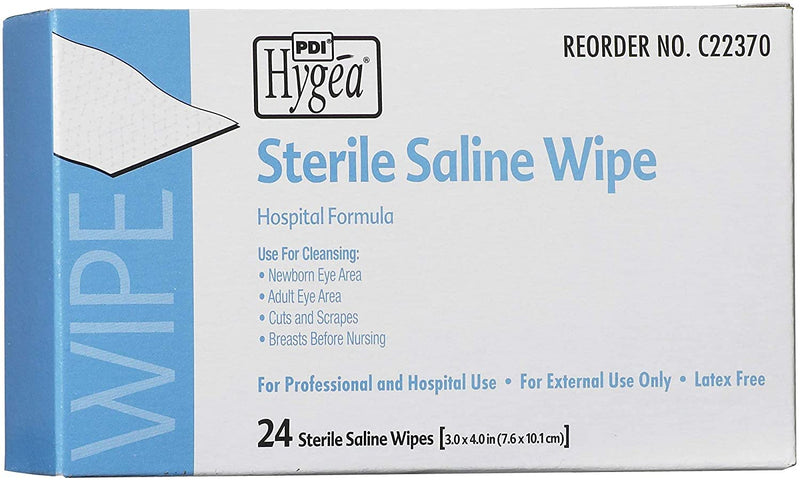 Saline Wipe Hygea Individual Packet Saline Unscented 1 Count - NewNest Australia