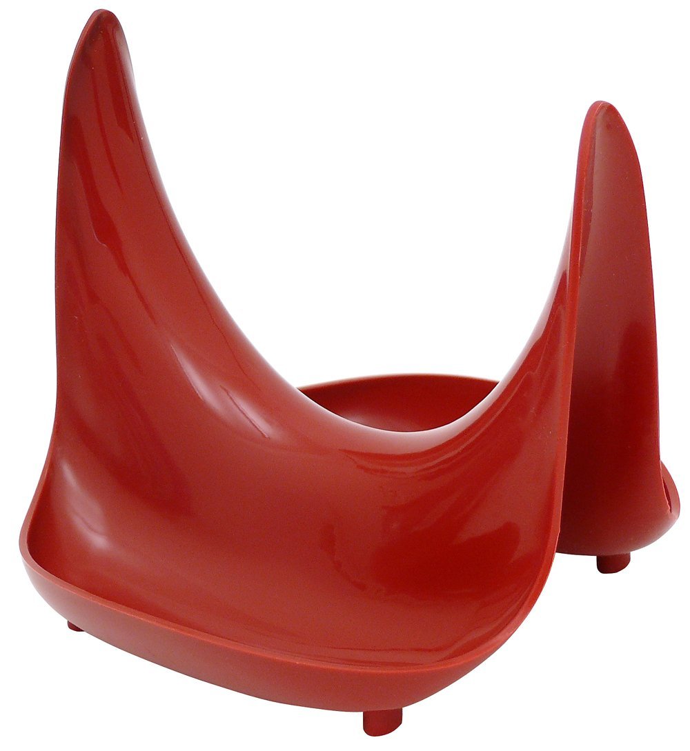 NewNest Australia - Hutzler 3707RD Pot Lid Stand, Large, Red 