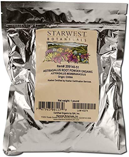 Starwest Botanicals Organic Astragalus Root Powder, 1 Pound - NewNest Australia