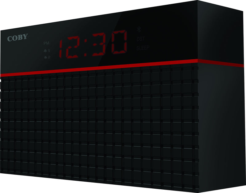 NewNest Australia - Coby CRABT-100-BLK Bluetooth Alarm Clock 