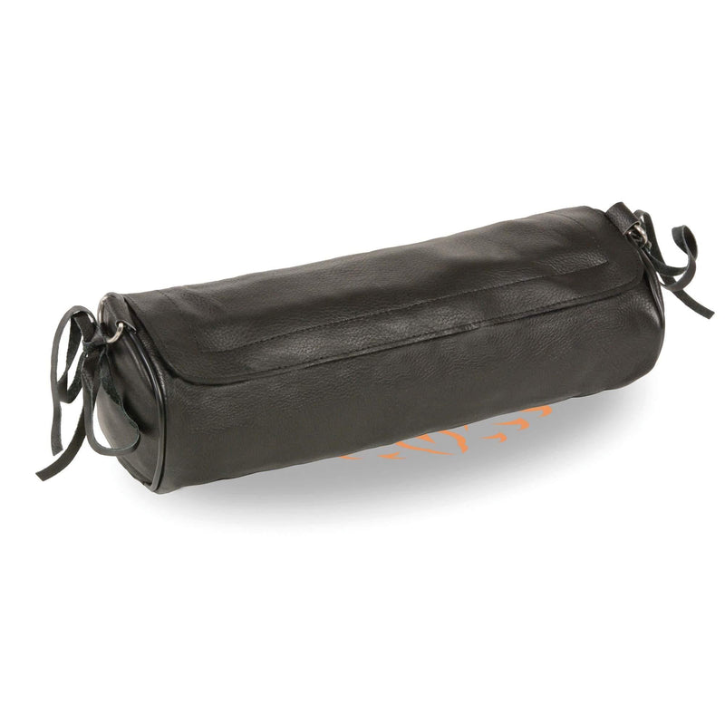 Milwaukee Performance SH504 Black Soft Leather Extra Long Velcro Closure Tool Pouch - One Size - NewNest Australia