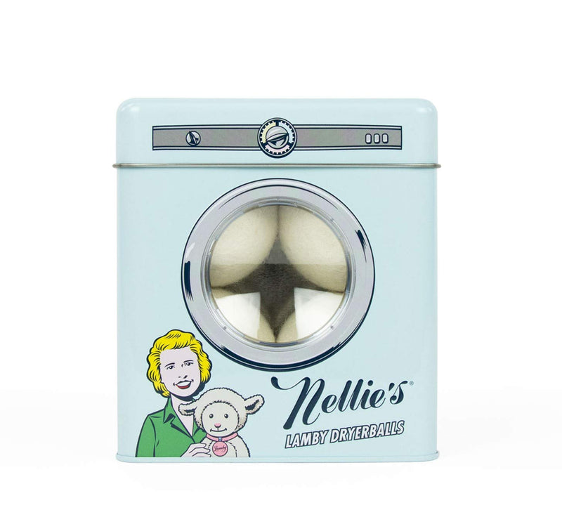 Nellie's Lamby Dryerballs - Made with 100% Pure New Zealand Wool - Use to Soften All Types of Fabrics - Silent in Your Dryer & Long Lasting Use - NewNest Australia