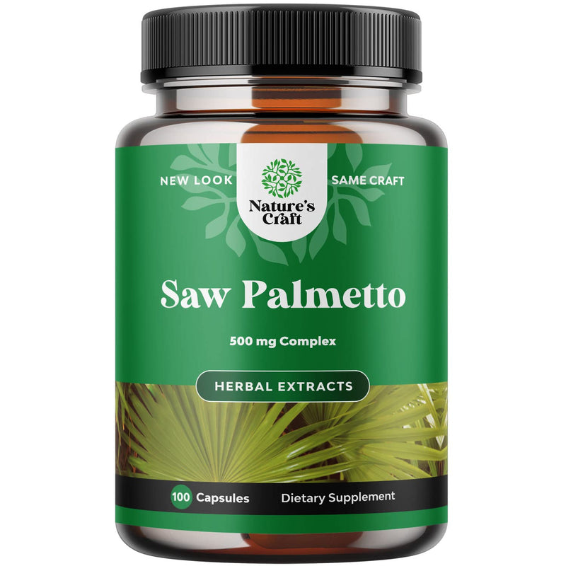Saw Palmetto Capsules for Hair Loss - Saw Palmetto for Women and Men Hair Vitamins for Faster Hair Growth and Healthy Hair Supplement - Saw Palmetto Prostate Supplement for Prostate Health - NewNest Australia