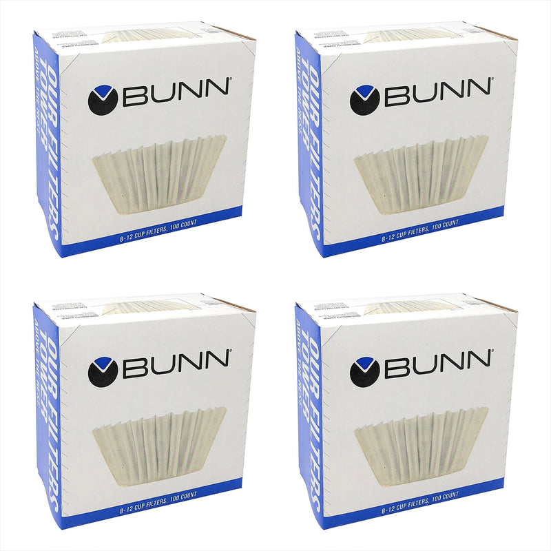 BUNN BCF100-B 100-Count Basket Filter (Pack Of 4),White - NewNest Australia