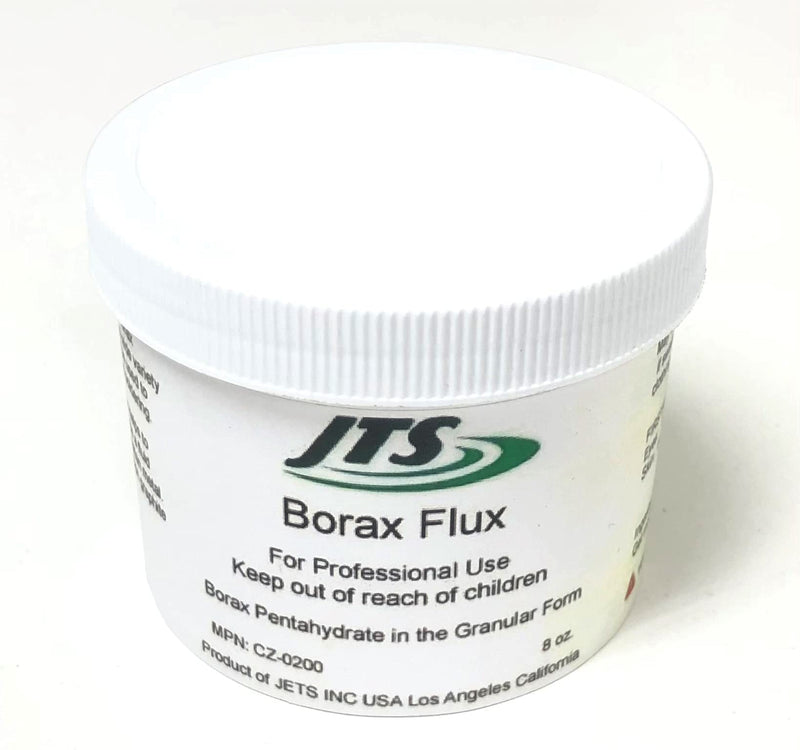 Borax 1/2 Pound Container Melting Flux 8 Oz. To Glaze Crucible Dishes for Gold Silver Jewelry by JTS - NewNest Australia