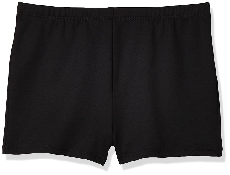 Jacques Moret Girls' Gymnastics Micro Short Small Black Solid - NewNest Australia