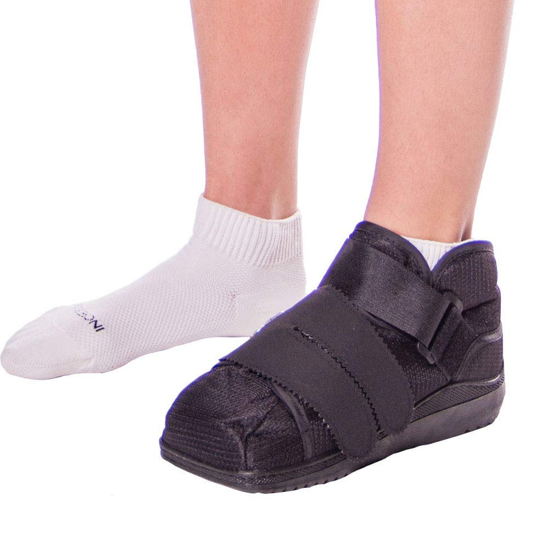 BraceAbility Closed Toe Medical Walking Shoe - Lightweight Surgical Foot Protection Cast Boot with Adjustable Straps, Orthopedic Fracture Support, and Post Bunion or Hammertoe Surgery Brace (S) Small (Pack of 1) - NewNest Australia