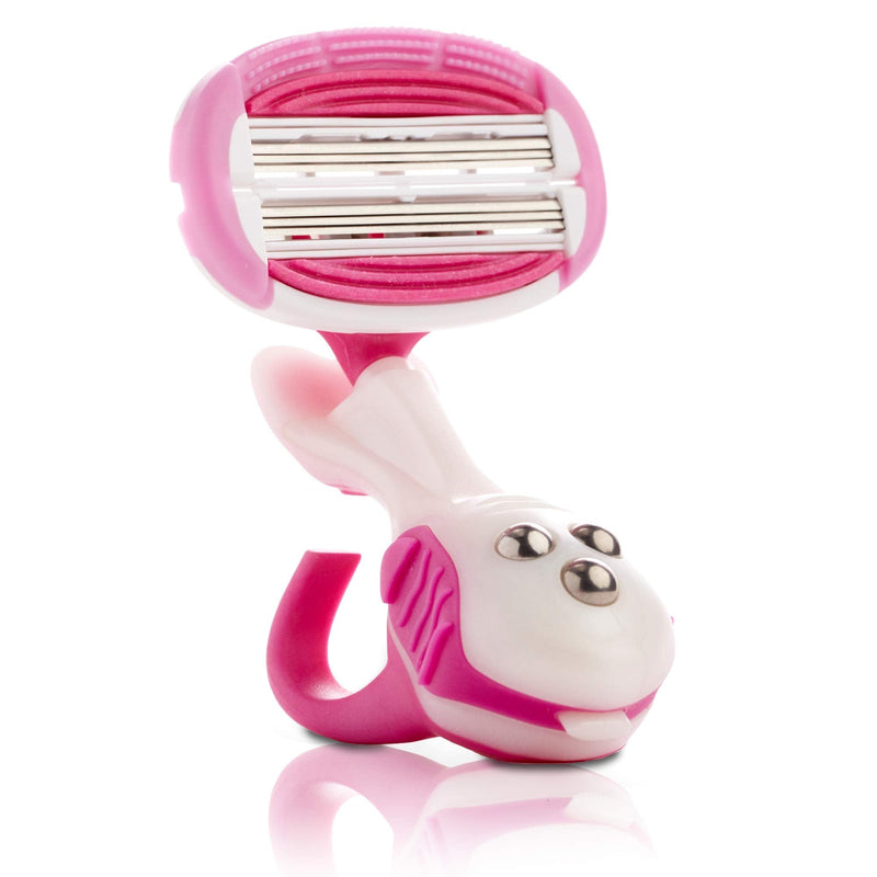 Aveline Women's Razor with 6-Blade Lubricated Cartridge - Multi-Grip Handle for Sensitive Skin with Lubricating Stip - NewNest Australia