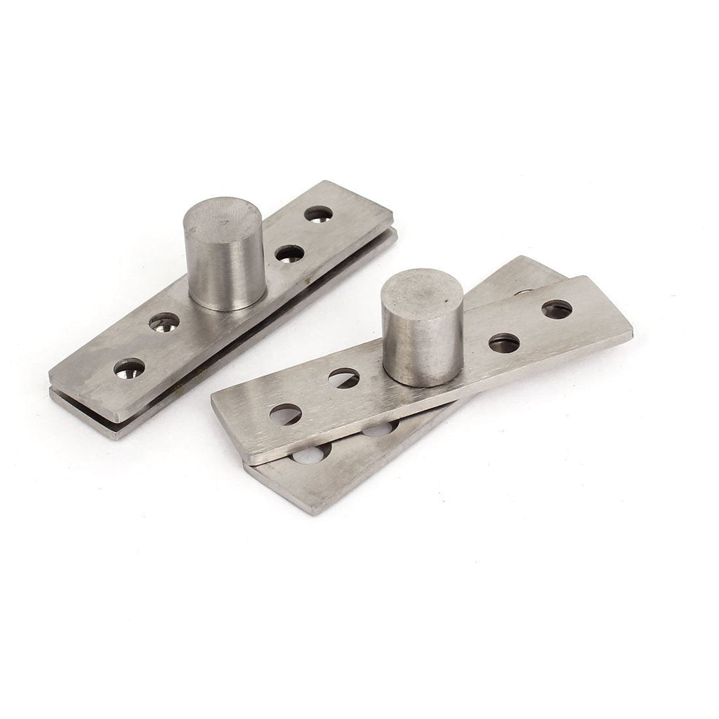 uxcell a15041500ux0215 Uxcell a15041500ux0215 75mm Length Stainless Steel 360 Degree Door Pivot Hinge 2 Pcs, Stainless Steel - NewNest Australia