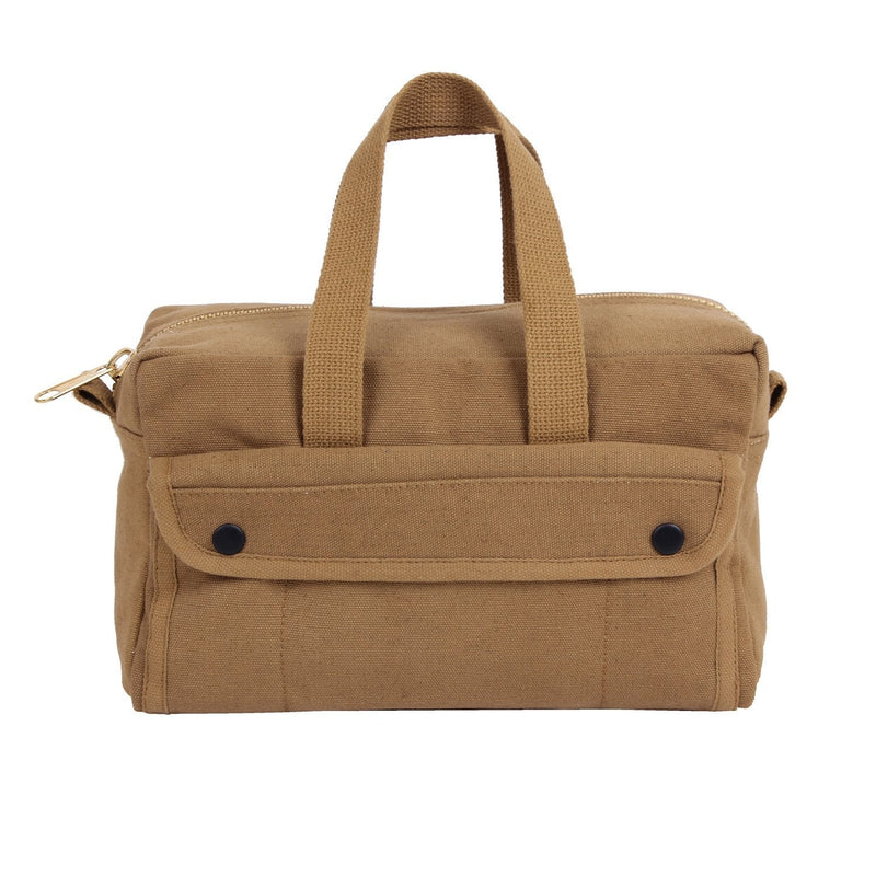 Rothco Mechanics Tool Bag with Brass Zipper Coyote Brown - NewNest Australia