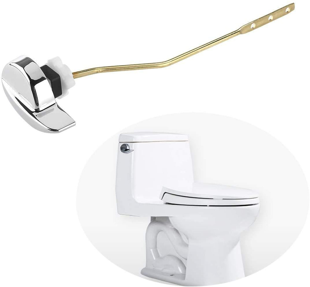 OULII Toilet Flush Lever Handle Universal Toilet Handle Replacement for Toilet Tank (Side Mount) Side Mount - NewNest Australia