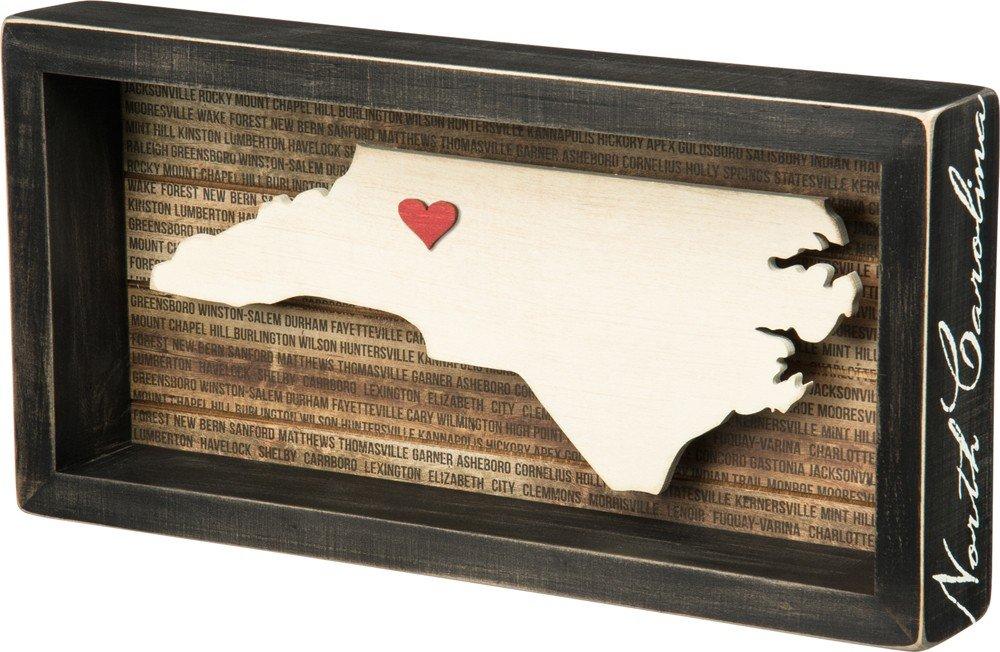 NewNest Australia - State Box Sign, North Carolina 