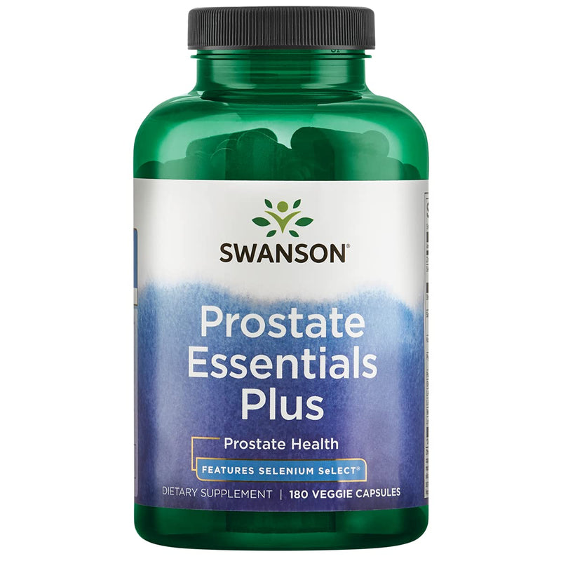 Swanson Prostate Essentials Plus 180 Veg Capsules 1 - NewNest Australia