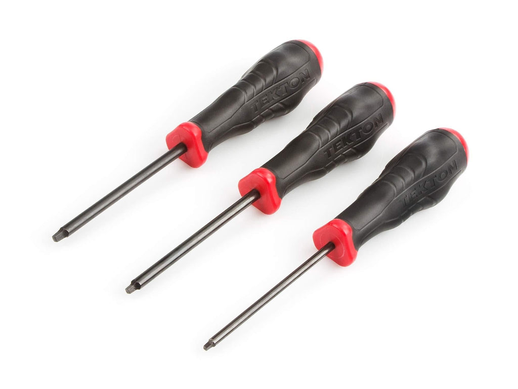 TEKTON Square High-Torque Screwdriver Set, 3-Piece (S1-S3) | DHQ91004 Black Oxide Blade - NewNest Australia