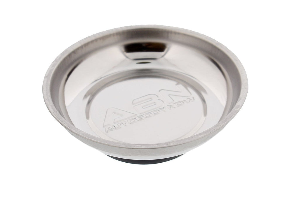 ABN Magnetic Tray for Mechanics, Magnetic Parts Tray Magnetic Bowl - Magnetic Tool Holder - 4.2 Inch Round 1-Pack - NewNest Australia