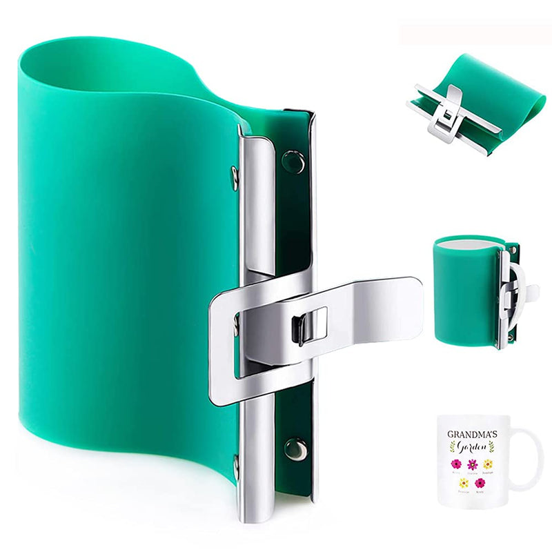 WER 3D Mug Transfer Sublimation Silicone Mug Wrap Mug Mold 11OZ Cup Clamp Fixture for Printing Mugs 1 Count (Pack of 1) - NewNest Australia