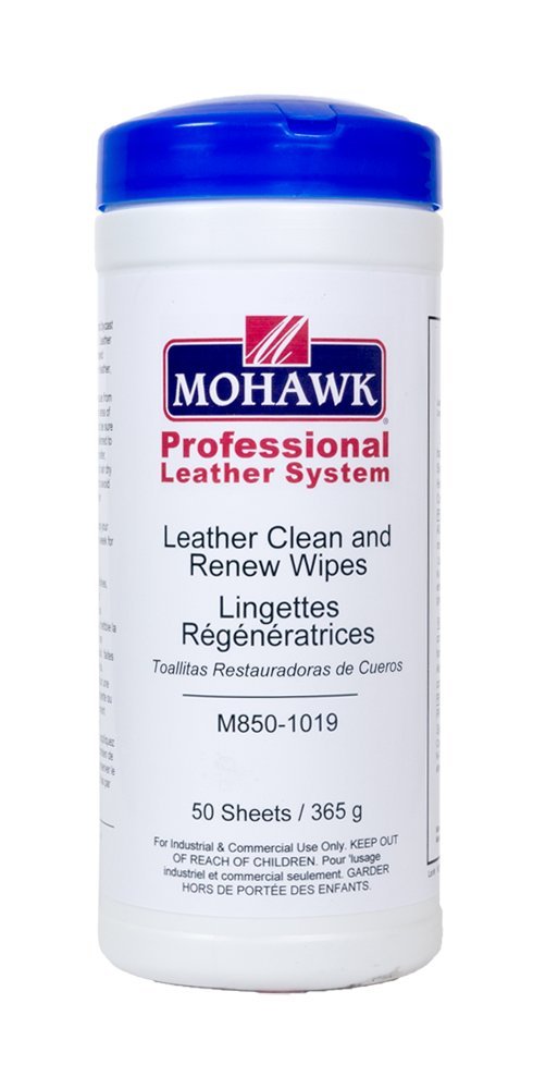 Mohawk Finishing Products Leather Clean and Renew Wipes (40 Count) 40 Count - NewNest Australia