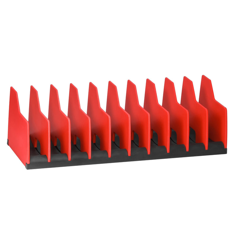 Ernst Manufacturing 5500 Plier Pro 10 Tool Capacity No-Slip Plier Organizer Red - NewNest Australia