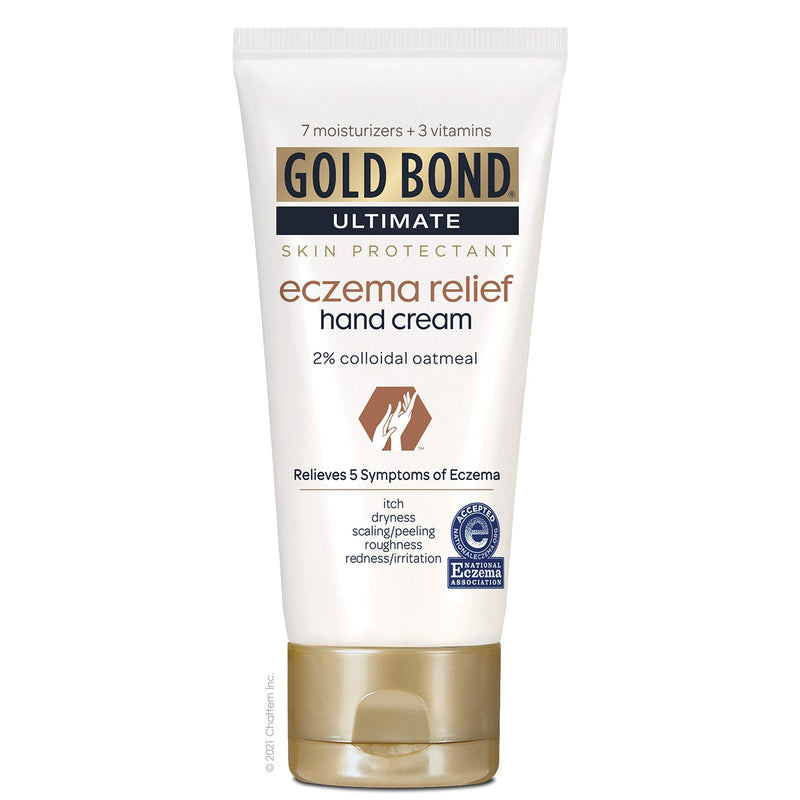 Gold Bond Hand Cream for Eczema Relief 3 oz., Skin Protectant Cream With 2% Colloidal Oatmeal - NewNest Australia