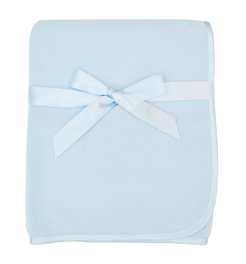 American Baby Company Fleece Blanket, Blue, 30 x 30, for Boys and Girls 30" x 30" - NewNest Australia