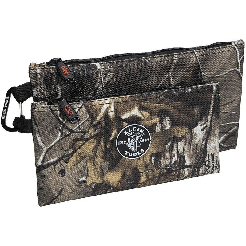 Zipper Bags, Camo Bags are 12.5 and 10-Inch, 1680d Ballistic Weave Camouflage 2-Piece Klein Tools 55560 - NewNest Australia