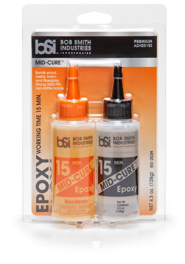 Bob Smith Industries - BSI-203H BSI-203 Mid-Cure Epoxy (4.5 oz. Combined), Light Amber - NewNest Australia