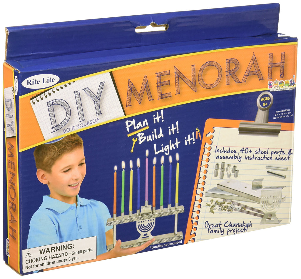 NewNest Australia - Rite Lite LTD TYK-Men D-I-Y Menorah Kit 