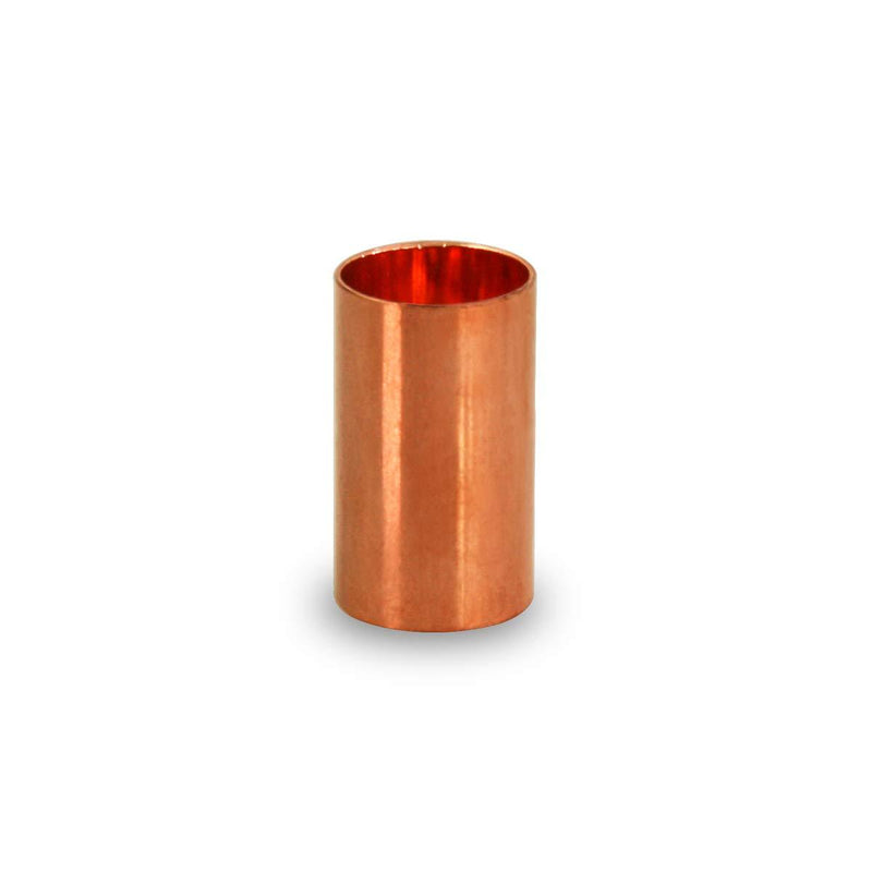 Supply Giant DDDQ0100 Straight Copper Coupling With Sweat Sockets And With Dimple Tube Stop, 1 Inch - NewNest Australia