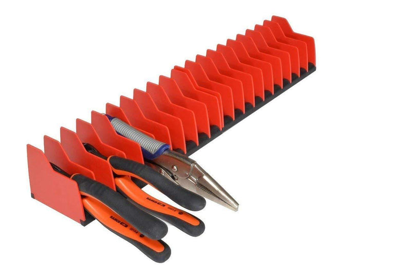 MLTOOLS Pliers Cutters Organizer Pro – Non-Slip Rubber Base – Fuel & Solvent Resistant – Durable & Long-Lasting Tool Storage Box Rack – 10 Tools Plier Organizer – Made in USA | P8248 (2 Pack) 2 - NewNest Australia