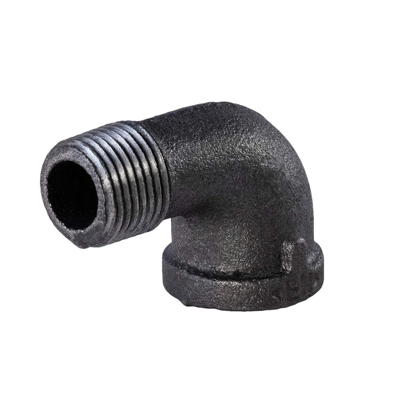 SUPPLY GIANT CNTO0034 3/4 in. 90 Degree Street Malleable Iron Fitting for High Pressures with Black Finish - NewNest Australia