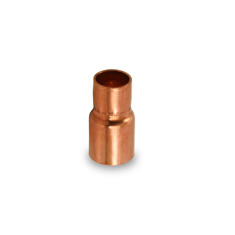 Everflow Supplies FCRC0138 1" to 3/8" Copper Fitting Reducer with Male Sweat Connect and Female Sweat Socket - NewNest Australia
