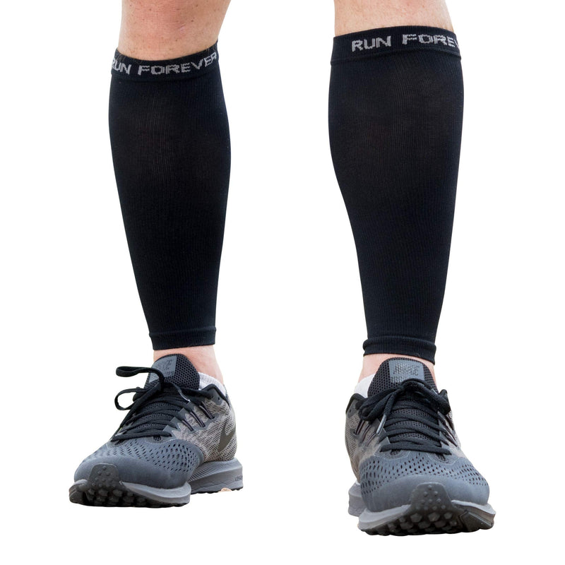 Calf Compression Sleeves For Men & Women - Leg Compression Sleeve - Footless Compression Socks for Shin Splint &Varicose Vein Black Small - NewNest Australia