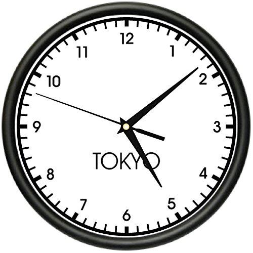 NewNest Australia - Tokyo TIME Wall Clock World time Zone Clock Office Business 