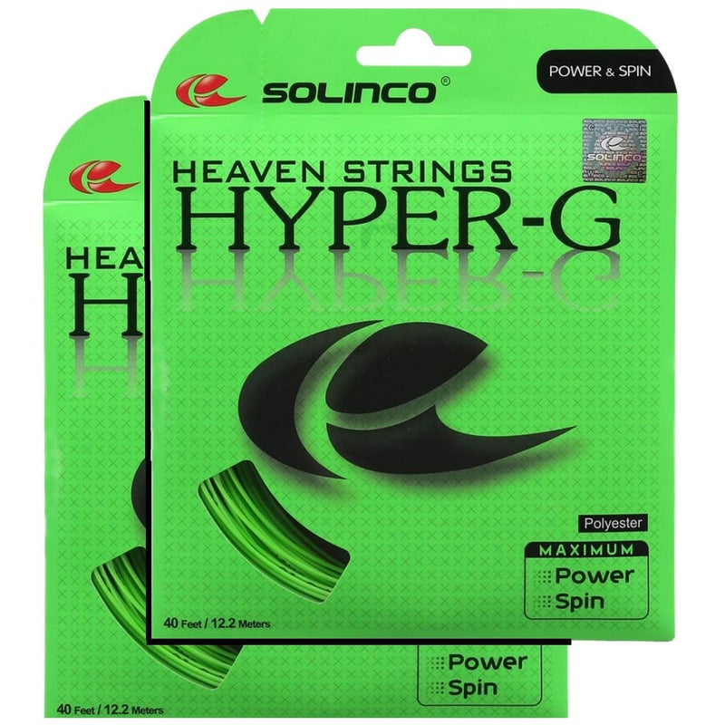 2 Packs of Solinco Hyper-G 17 g 1.20 mm Tennis String - NewNest Australia