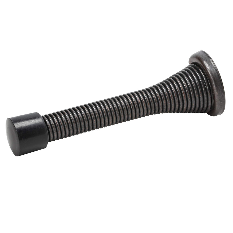 10 Pack Rok Hardware 3-1/8" Flexi Spring Heavy Duty Door Stop, Oil-Rubbed Bronze - NewNest Australia