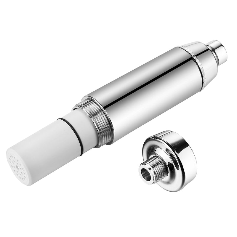 HotelSpa 1125 Universal High Performance Shower Filter with Replaceable 2 Stage KDF/CAG Cartridge. Can be used with any Overhead Shower Head, Handheld Shower or Shower Combo (Premium Chrome Finish) - NewNest Australia