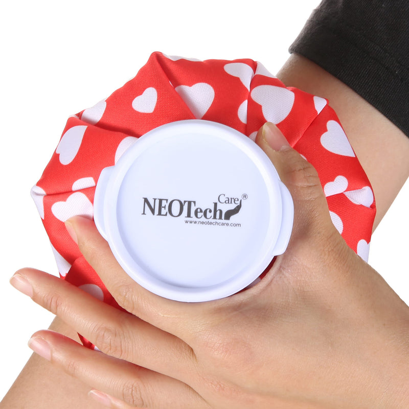NeoTech Care Ice Bag, Screw Top Fillable, 10 Designs, 3 Sizes Hearts 5 Inch (Pack of 1) - NewNest Australia
