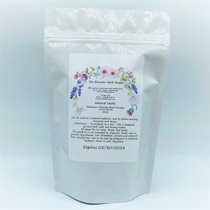 Premium Valerian Root Powder | 16oz 1lb Pound | The Bloomin Herb Shoppe | Valeriana Officinalis Fresh Clean herb Aromatic - NewNest Australia