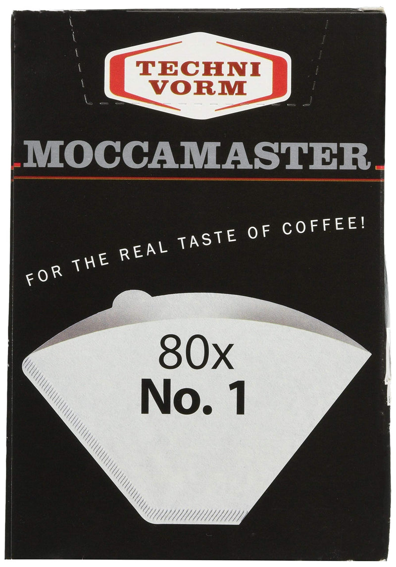 Technivorm Moccamaster 85090 Cup-One Paper Filters, 80 count, White #1 Filters, 80 Count - NewNest Australia
