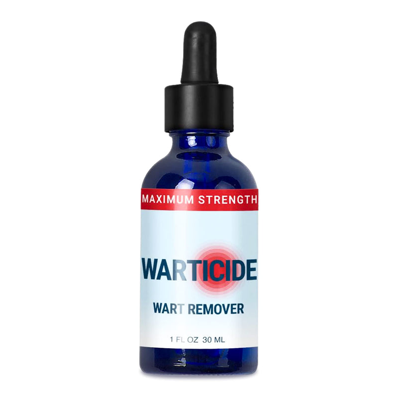 WARTICIDE Fast-Acting Wart Remover - Plantar and Genital Wart Treatment, Attacks Warts On Contact, Easy Application (1 Fluid Ounce) 1 Fl Oz (Pack of 1) - NewNest Australia