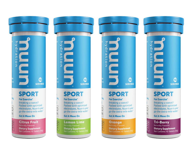 Nuun Sport: Electrolyte Drink Tablets, Citrus Berry Mixed Box, 4 Tubes (40 Servings) Citrus Berry Mix 10 Count (Pack of 4) - NewNest Australia