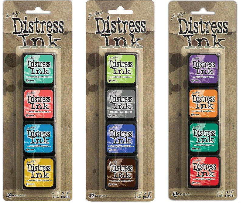 Ranger Tim Holtz Distress Mini Ink Pad Kits - #13, #14 and #15 Bundle - NewNest Australia