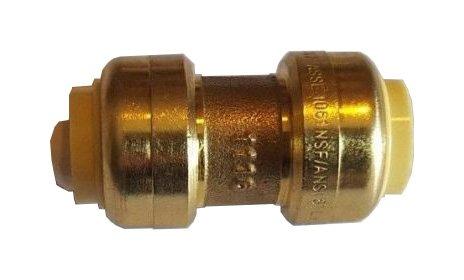 10 PIECES XFITTING 1/2" PUSH FIT COUPLINGS FITTINGS CERTIFIED TO NSF ANSI61 - LEAD FREE BRASS - NewNest Australia