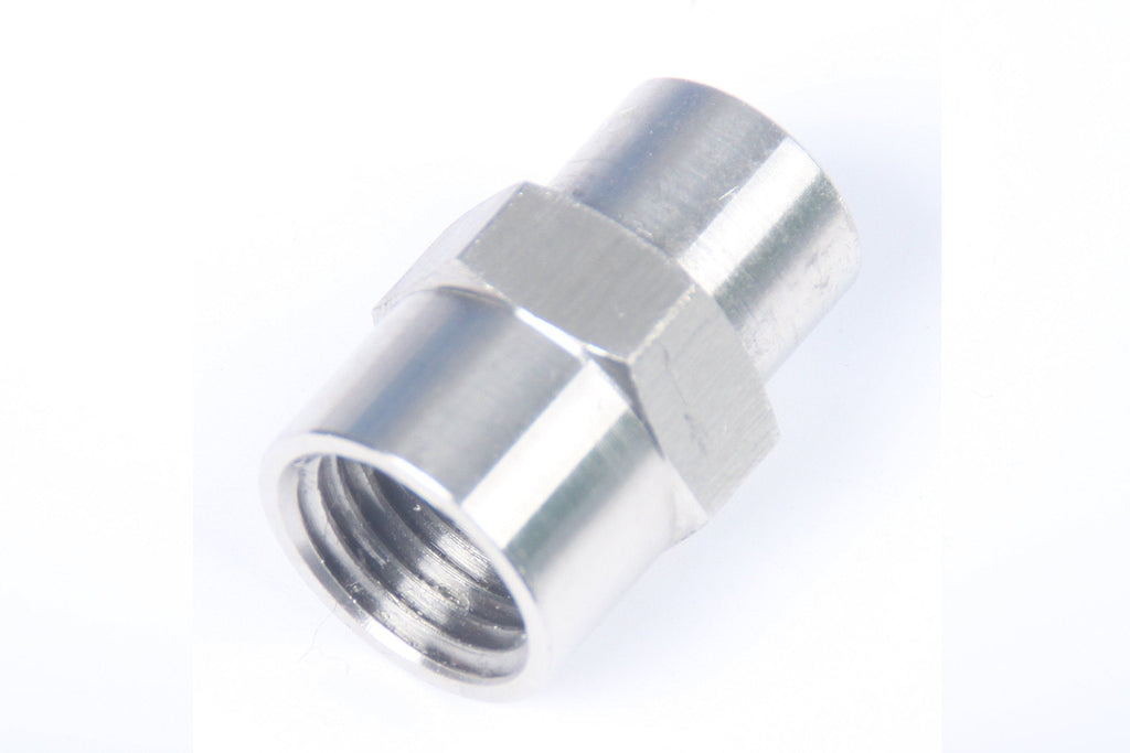 LTWFITTING Bar Production Stainless Steel 316 Pipe Fitting 1/4" x 1/8" Female NPT Reducing Coupling Water Boat (Pack of 25) - NewNest Australia
