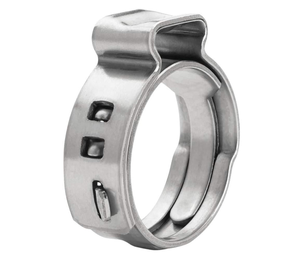 SUPPLY GIANT QYLU-DS34-70 Oetiker Style Pinch Clamps Pex Cinch Rings 1/2 INCH, Stainless Steel Pack of 50 - NewNest Australia